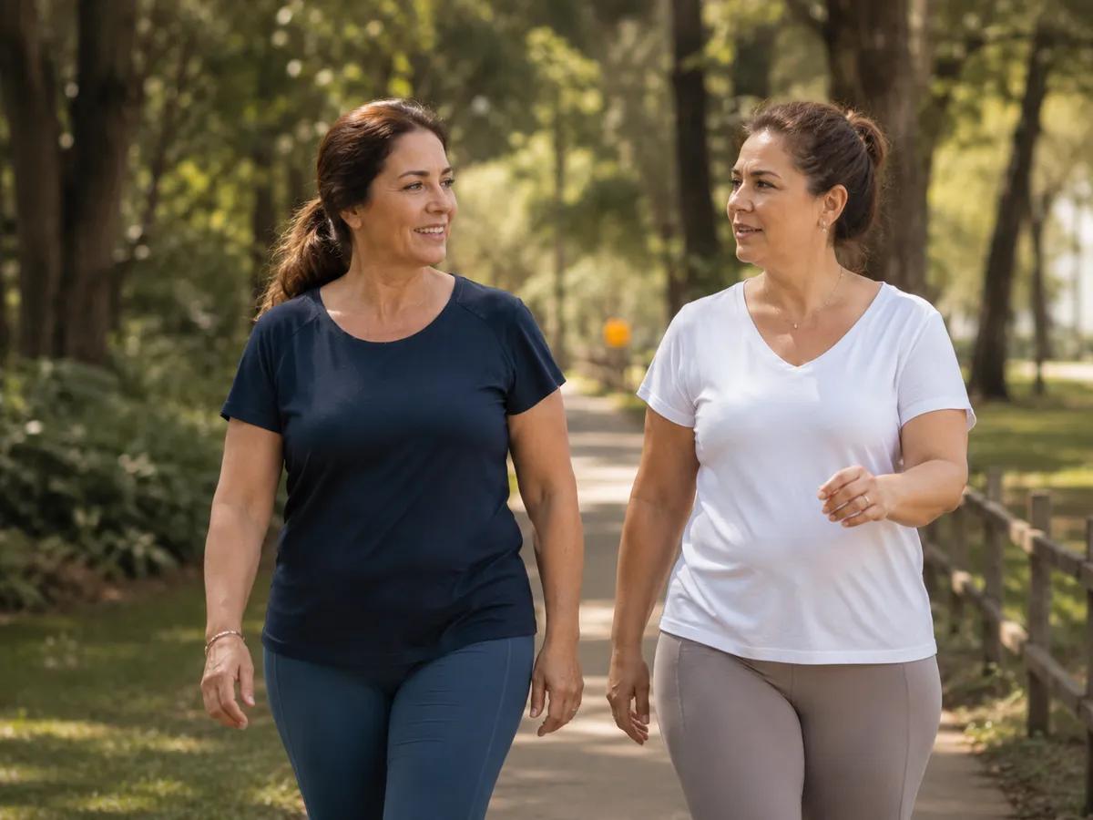 Casal com alimentação inadequada e sedentarismo — perfil saúde no automático Health Map